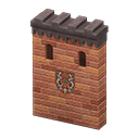 Animal Crossing Items Castle wall Crown Emblem Brown