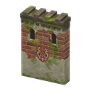 Animal Crossing Items Castle wall Crown Emblem Damaged