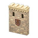 Animal Crossing Items Castle wall Crown Emblem Ivory