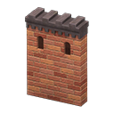 Animal Crossing Items Castle wall None Emblem Brown