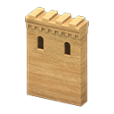 Animal Crossing Items Castle wall None Emblem Light brown