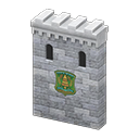 Animal Crossing Items Castle wall Tree Emblem Gray