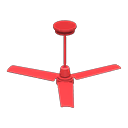 Animal Crossing Items Ceiling fan Red