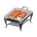 Animal Crossing Items Chafing dish Caprese salad