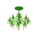 Animal Crossing Items Chandelier Green