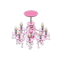 Animal Crossing Items Chandelier Pink