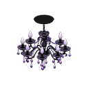 Animal Crossing Items Chandelier Purple