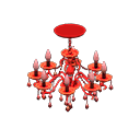 Animal Crossing Items Chandelier Red