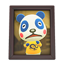 Animal Crossing Items Chester'S Photo Dark Wood