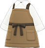 Animal Crossing Items Switch Chestnut barista uniform