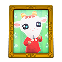 Animal Crossing Items Chevre'S Photo Gold