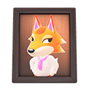 Animal Crossing Items Chief'S Photo Dark Wood