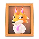 Animal Crossing Items Chief'S Photo Natural Wood