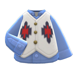 Animal Crossing Items Switch Chimayo Vest