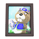 Animal Crossing Items Chip's photo Dark wood