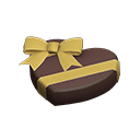 Animal Crossing Items chocolate heart Brown