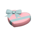 Animal Crossing Items chocolate heart Pink