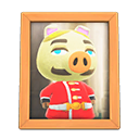 Animal Crossing Items Chops'S Photo Natural Wood