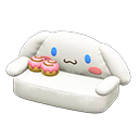 Animal Crossing Items Switch Cinnamoroll sofa