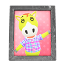 Animal Crossing Items Clyde'S Photo Silver