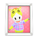 Animal Crossing Items Clyde'S Photo White