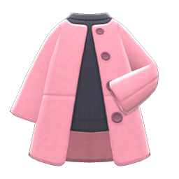 Animal Crossing Items Switch Collarless Coat