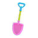 Animal Crossing Items Colorful Shovel Pink