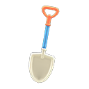 Animal Crossing Items Colorful Shovel White