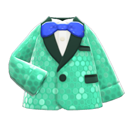 Animal Crossing Items Comedian's Outfit Aquamarine