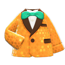 Animal Crossing Items Comedian's Outfit Orange