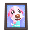 Animal Crossing Items Cookie'S Photo Dark Wood