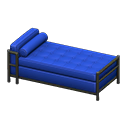 Animal Crossing Items Cool bed Blue Fabric color Black