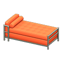 Animal Crossing Items Cool bed Orange Fabric color Silver