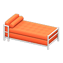 Animal Crossing Items Cool bed Orange Fabric color White