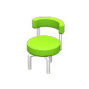 Animal Crossing Items Cool chair Lime Fabric color White