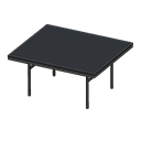 Animal Crossing Items Cool dining table Black Tabletop color Black