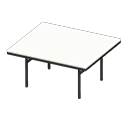 Animal Crossing Items Cool dining table White Tabletop color Black