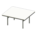 Animal Crossing Items Cool dining table White Tabletop color Silver