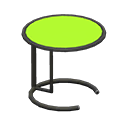 Animal Crossing Items Cool side table Lime Tabletop color Black