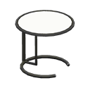 Animal Crossing Items Cool side table White Tabletop color Black