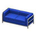 Animal Crossing Items Cool sofa Blue Fabric color Silver