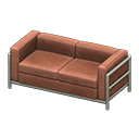 Animal Crossing Items Cool sofa Brown Fabric color Silver