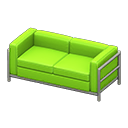 Animal Crossing Items Cool sofa Lime Fabric color Silver