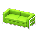 Animal Crossing Items Cool sofa Lime Fabric color White