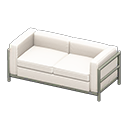 Animal Crossing Items Cool sofa White Fabric color Silver