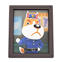 Animal Crossing Items Copper's photo Dark wood