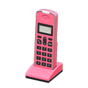 Animal Crossing Items Cordless Phone Pink