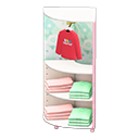 Animal Crossing Items Corner clothing rack Casual clothes Displayed clothing Pastel