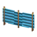 Animal Crossing Items Corrugated iron fence Blue