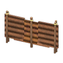 Animal Crossing Items Corrugated iron fence Brown